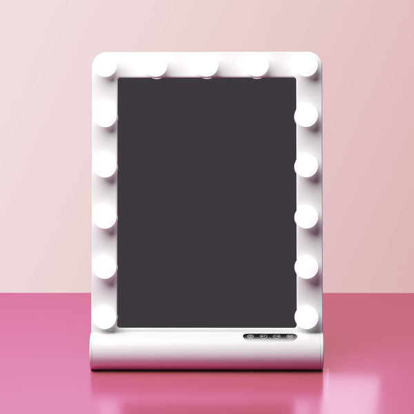 Madeline Bluetooth Mini-Hollywood Vanity Mirror by Fancii & Co.