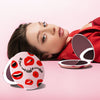 Taylor Lighted Compact with 10x Magnification  HOT LIPS