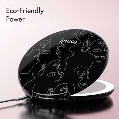 Taylor Compact Mirror by Fancii and Co with rechargeable power L'ARTISTE