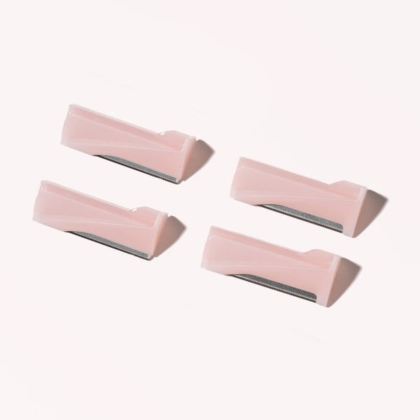 Leah Dermaplaner Replacement Blade Package by Fancii & Co. in Pink