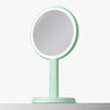 Fancii Cami handheld led lighted beauty makeup mirror in Pistachio