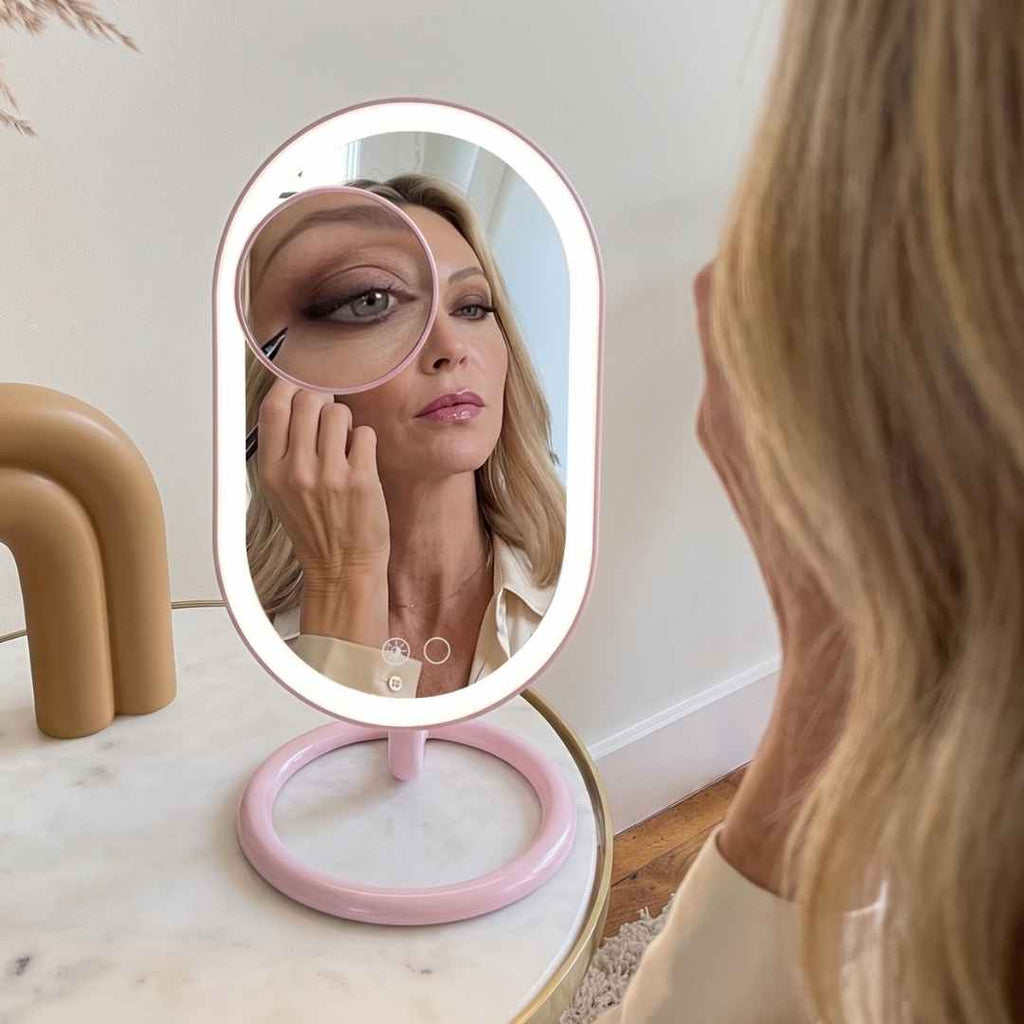 Can’t See to Do Your Makeup Without Glasses? Here’s What Helps