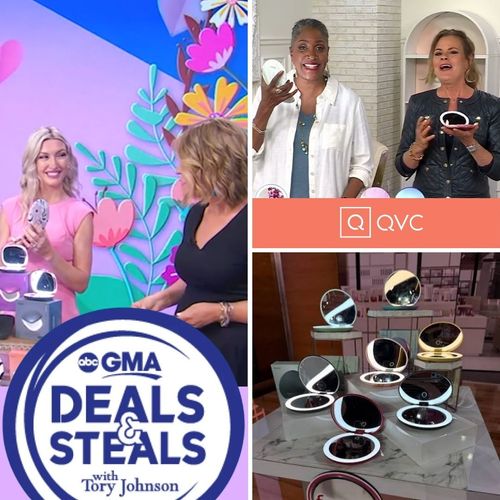 Taylor Lighted Compact has been featured on GMA and QVC