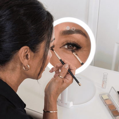 Fancii Taylor compact mirror with LED lights