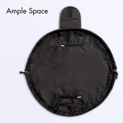 Demi Makeup Bag by Fancii & Co Ample Space- Black