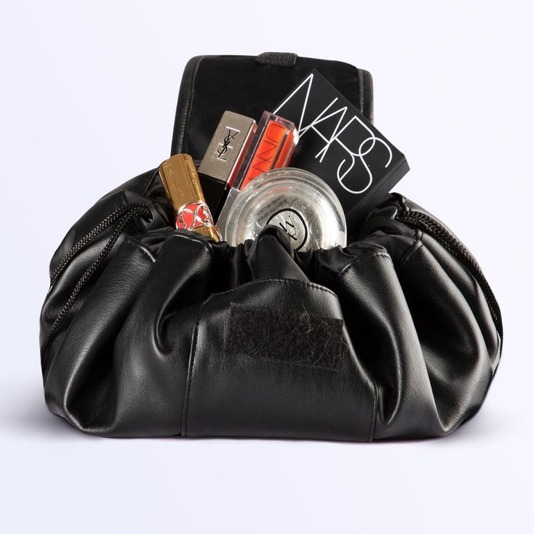 Demi Makeup Bag by Fancii & Co in Black