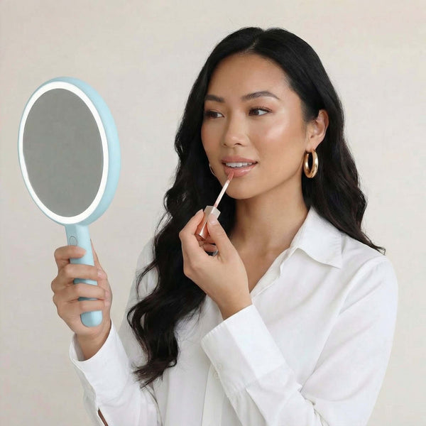 Fancii cami makeup mirror with led light made for travel All