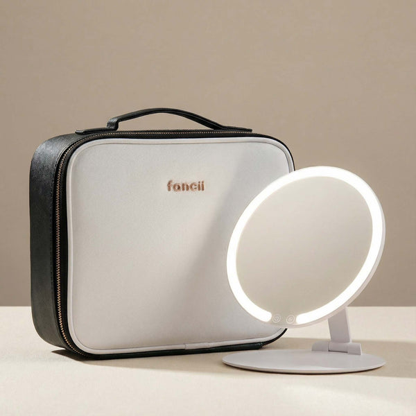 GLOWING PLACES KIT | Madison Makeup Case + Abigail Travel Mirror