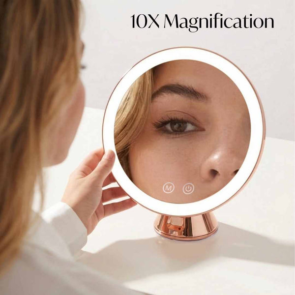 Fancii Lana 10x magnifying mirror with lights All
