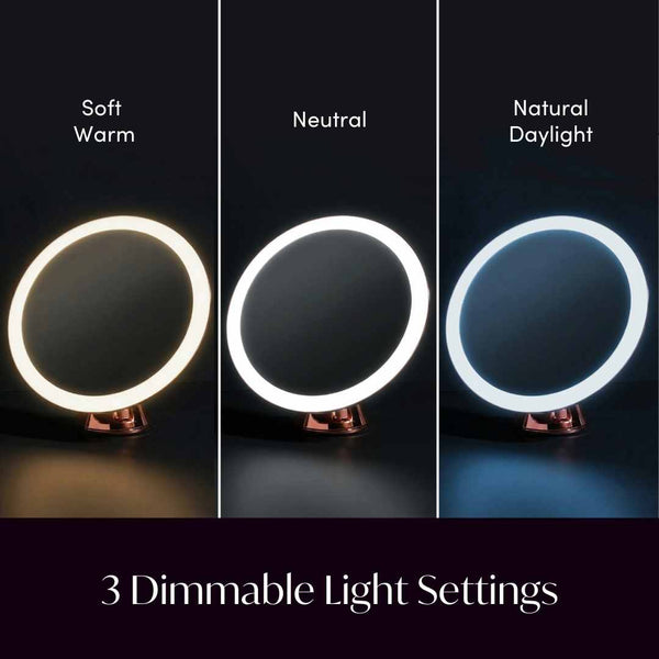 Fancii Lana 10x magnifying mirror with lights in All