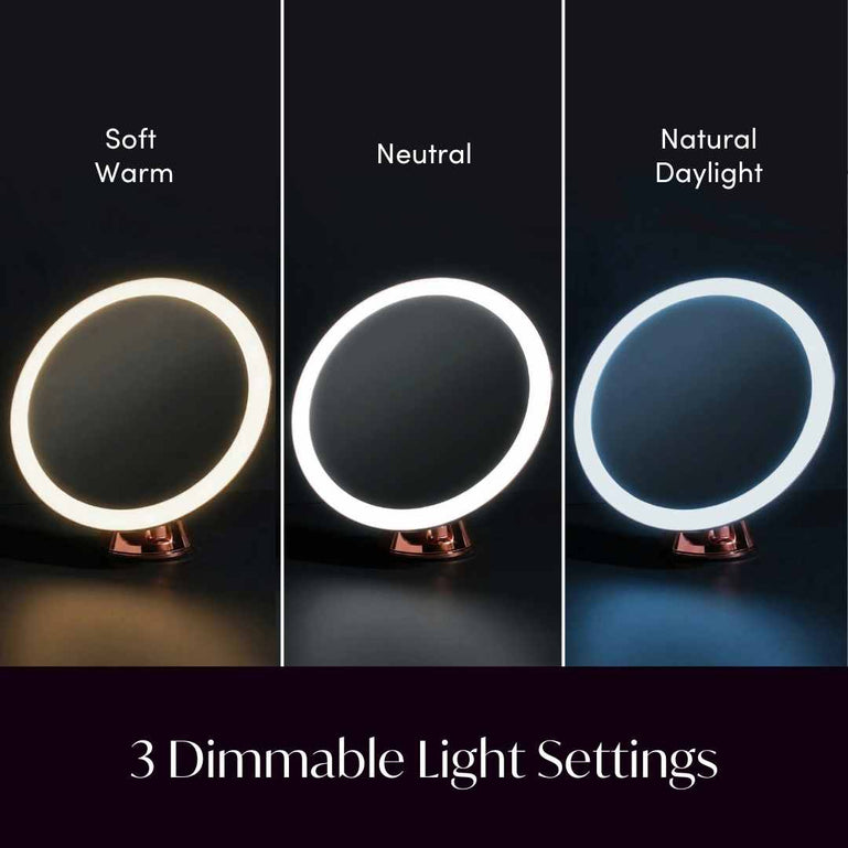 Fancii Lana 10x magnifying mirror with lights in All