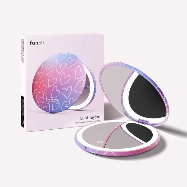 Fancii Mini Taylor LED Compact Mirror for purse Lovestruck