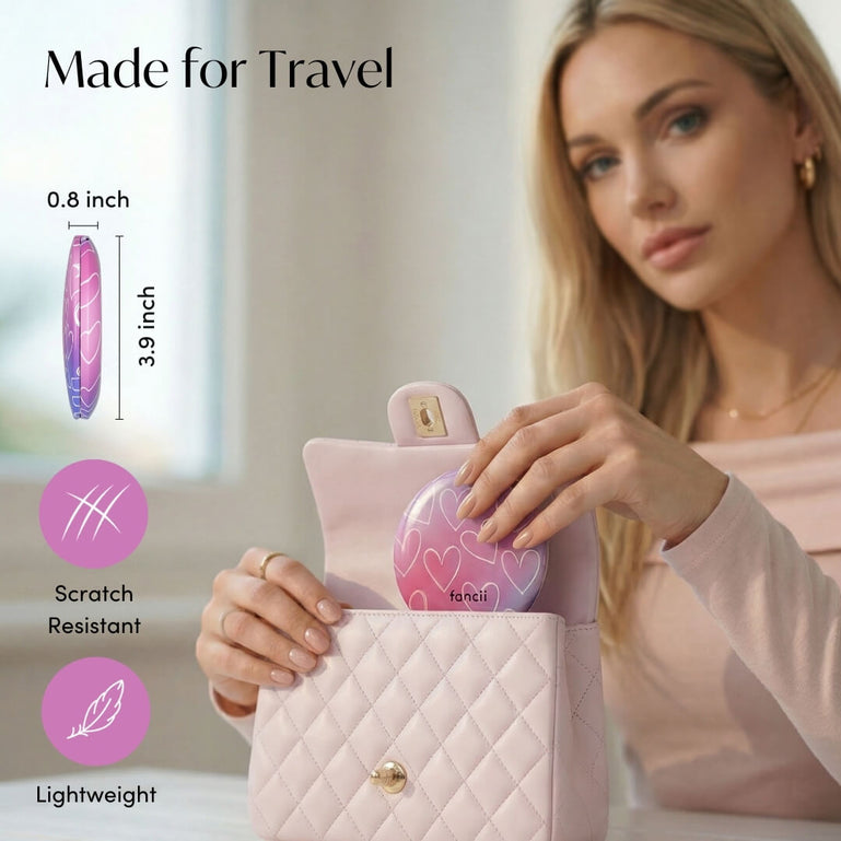 Fancii Mini Taylor LED Compact Mirror for purse Lovestruck
