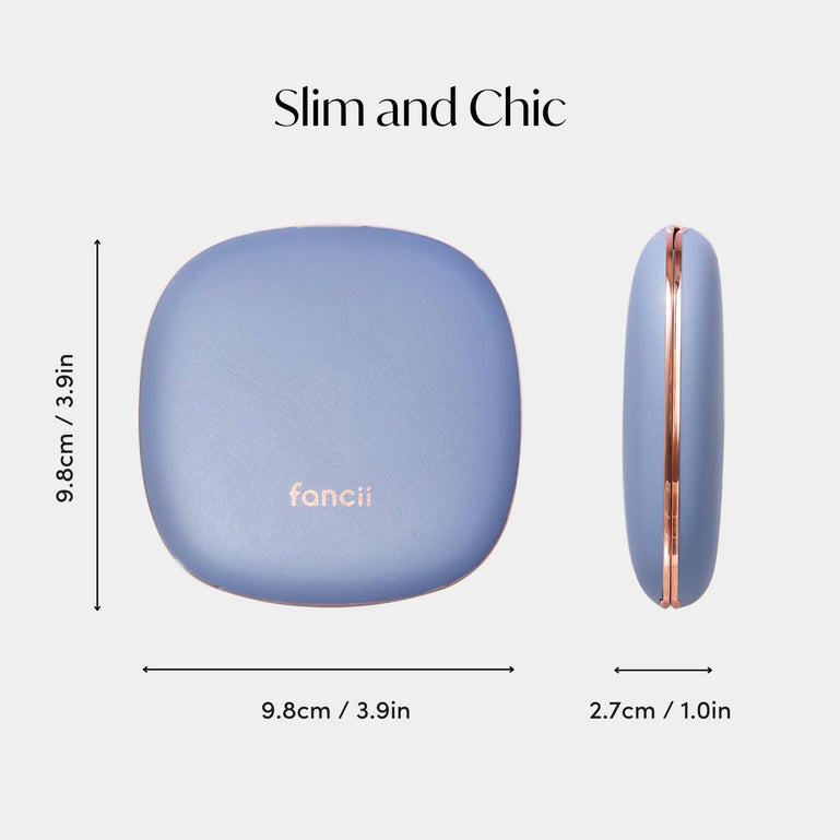 Fancii Mila 2 Compact Mirrors with led lights Harbor Blue