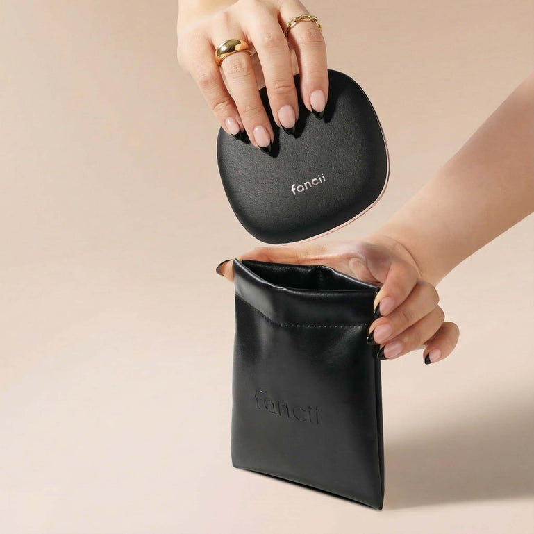 Fancii Mila 2 Vegan Leather Pouch for travel Midnight Majesty
