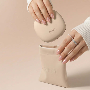 Leather Pouch for Compact Mirror