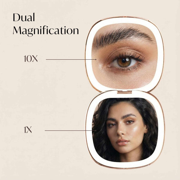 Fancii Mila 2 Compact Mirrors with lights Midnight Majesty