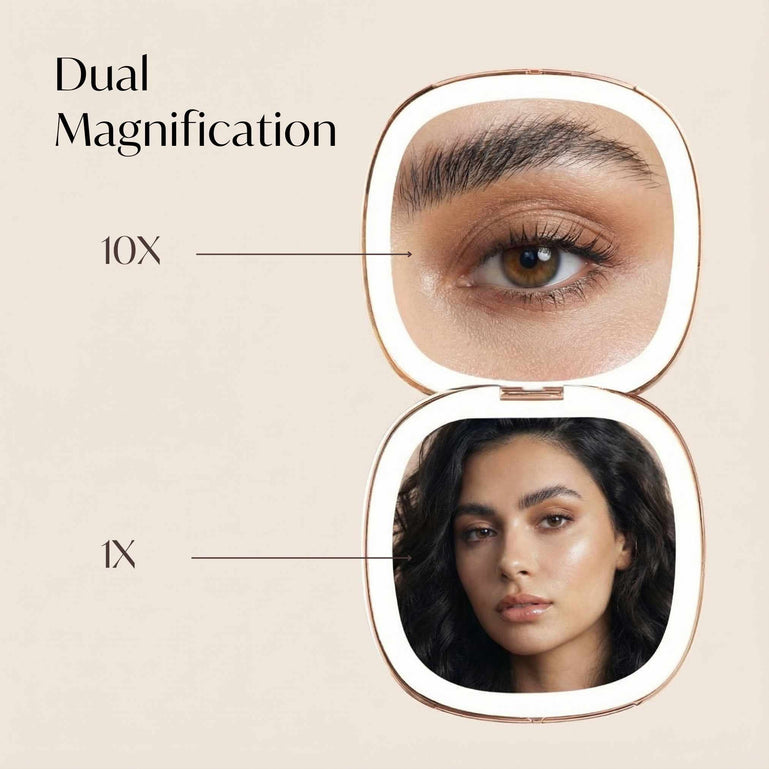 Fancii Mila 2 Compact Mirrors with lights Midnight Majesty