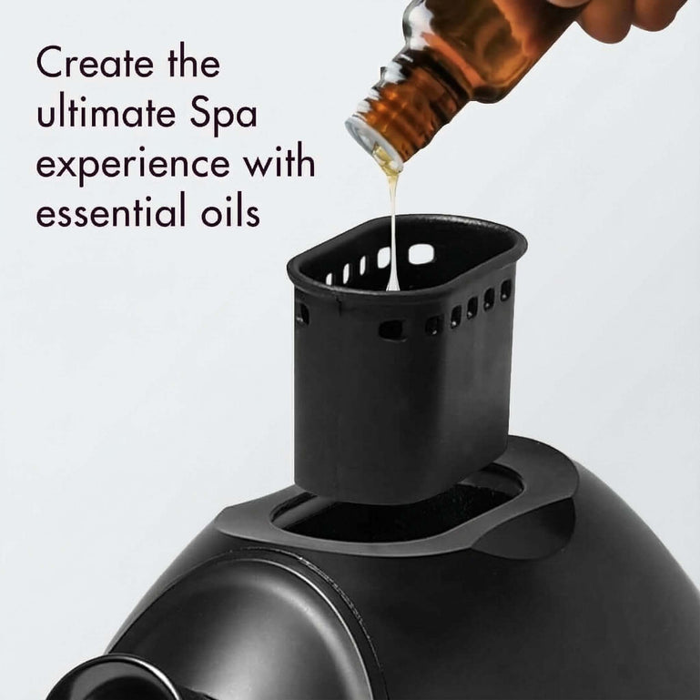 Rivo Nano Facial Steamer by Fancii in Black