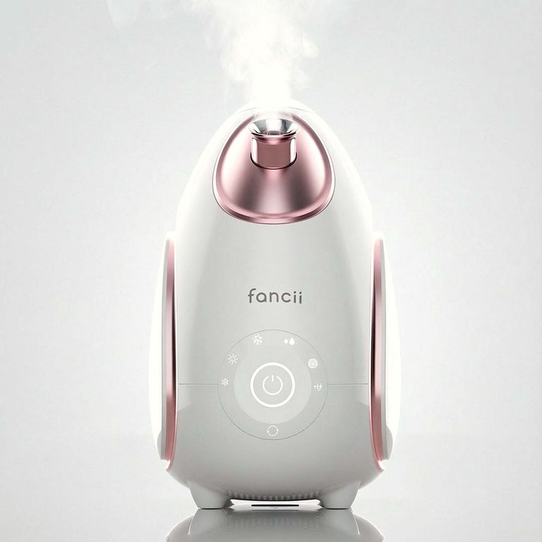 Rivo Nano Facial Steamer by Fancii in Pink