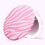 Taylor LED Compact Mirror | Blush Zebra