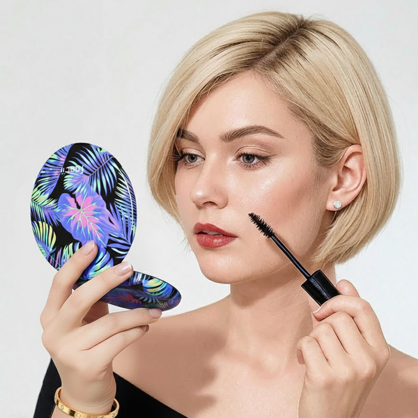 Taylor Lighted Compact with 10x Magnification  by Fancii & Co. with model NEON OASIS