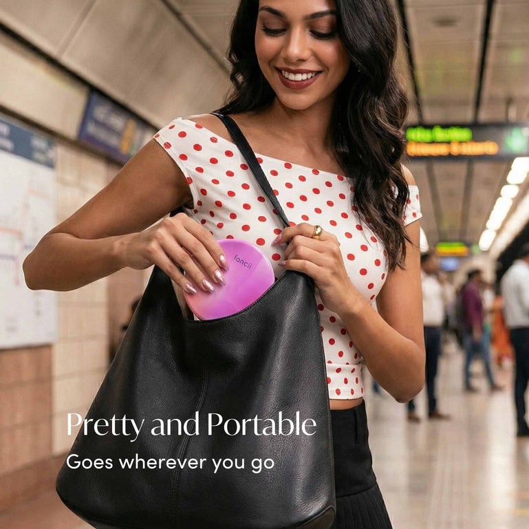 Taylor Lighted Compact by Fancii & Co. in Weekender BERRY LEMONADE