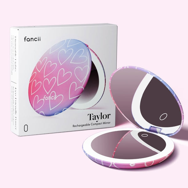 Fancii Taylor LOVESTRUCK compact mirror with led lights