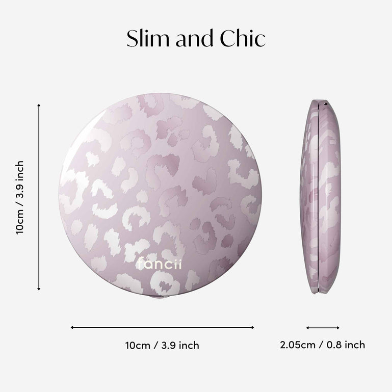 Mini Taylor LED Compact Mirror | Cosmic Leopard