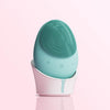 Fancii Isla sonic facial scrubber for women in hand in colour Aqua by Fancii  & Co. 
