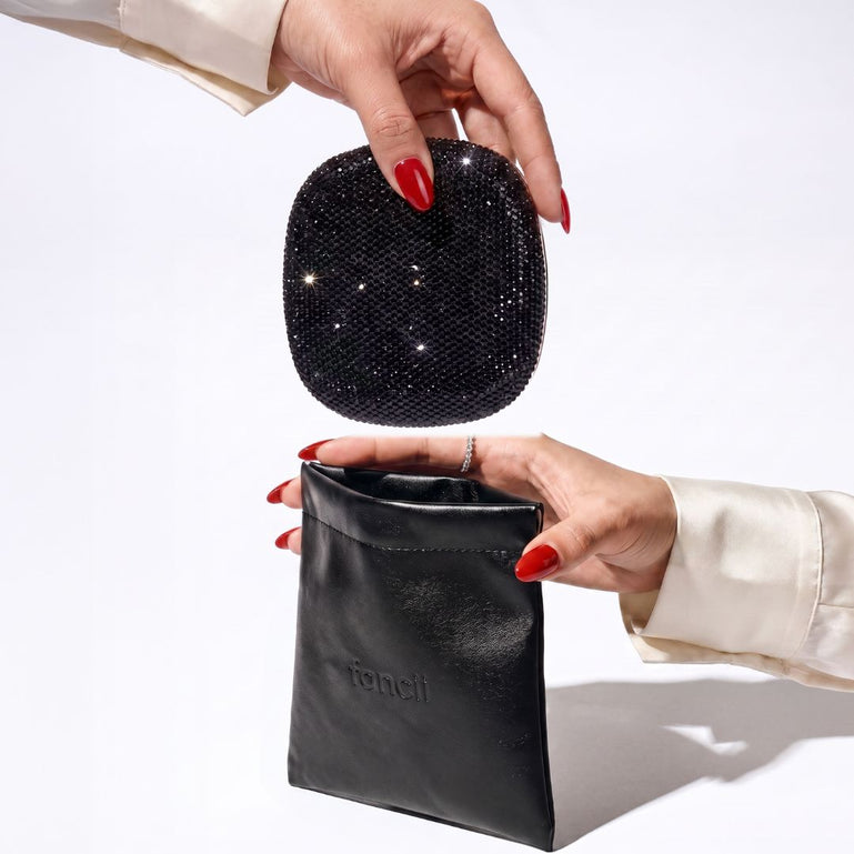 Fancii Mila 2 Luxe Noir
 led lighted compact makeup mirror