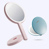 Cami mirror hand held and Taylor compact mirror by Fancii and Co_  Soft Sky Strawberry Cream