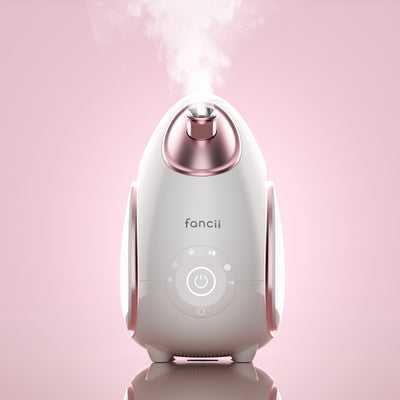 Rivo Nano Facial Steamer by Fancii in Pink