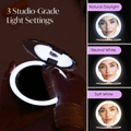 Taylor Lighted Compact by Fancii 1x and 10x Magnification and 3 dimmable light settings