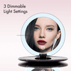 Taylor compact mirror by Fancii and Co with 3 dimmable LED lights L'ARTISTE