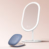 Fancii Vera LED Lighted Vanity and Compact Makeup Mirror White Harbor Blue