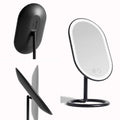 Abigail Lighted Travel Vanity by Fancii is made to travel, folds ultra thin for easy packing.