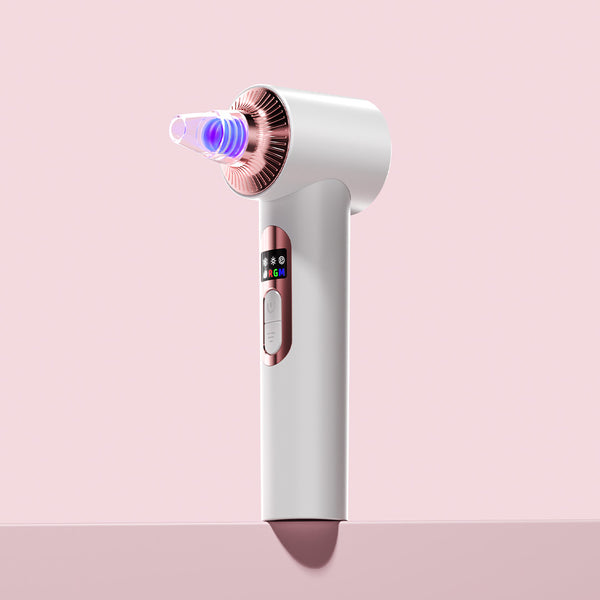 Clara in-home microdermabrasion machine by Fancii and Co in Pearl White