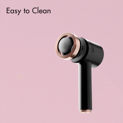 Easy to Clean with Cali by Fancii and co Black No Replacement Heads Black With Replacement Heads