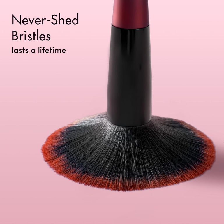 ARIA the best makeup brush 12-piece set with Never-Shed bristles All