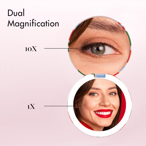 Taylor Compact Dual Magnification in Merry Magic Pink MERRY MAGIC