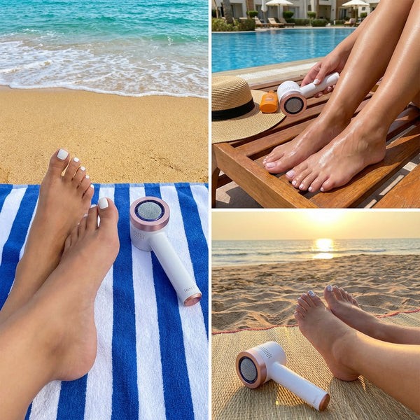 Fancii Cali electric callus remover with vacuum for cracked foot All