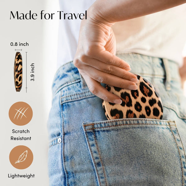 Mini Taylor LED Compact Mirror | Cheetah Chic