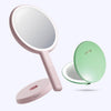 Cami mirror hand held and Taylor compact mirror by Fancii and Co_  Mint Green Strawberry Cream