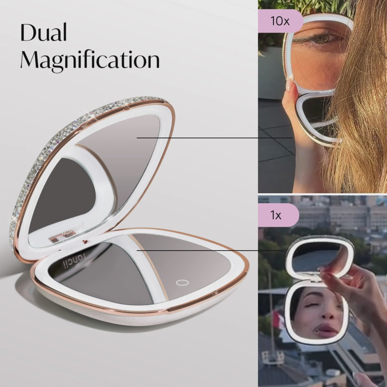 Mila 2 Luxe LED Compact Mirror