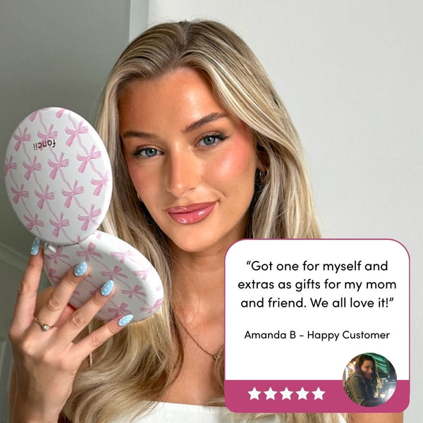 Fancii Taylor compact mirror with lights All