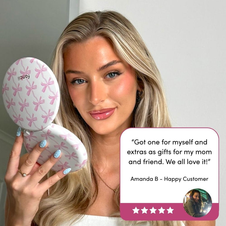 Fancii Taylor compact mirror with lights All