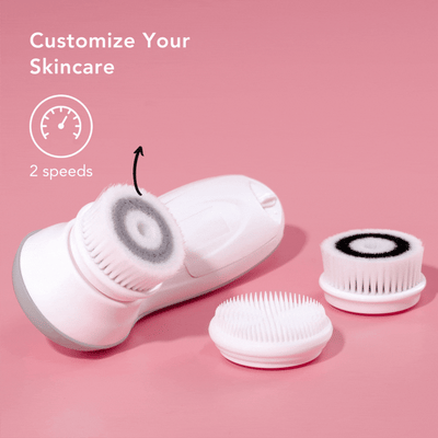 Customize your skincare with the Cora 3 facial cleansing spin brush by Fancii and Co_ All