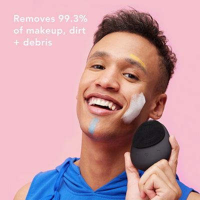 Daily essentials Isla sonic facial cleansing brush and Remi facial massager tool by Fancii and Co removes 99.3% of makeup dirt and debris All