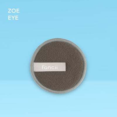 Double cleanse duo with isla sonic facial cleanser and zoe makeup removing cloths_with hypoallergenic silicone Zoe Eye